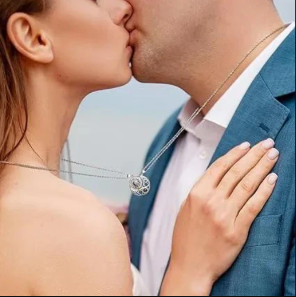Collar de Pareja Sol y Luna